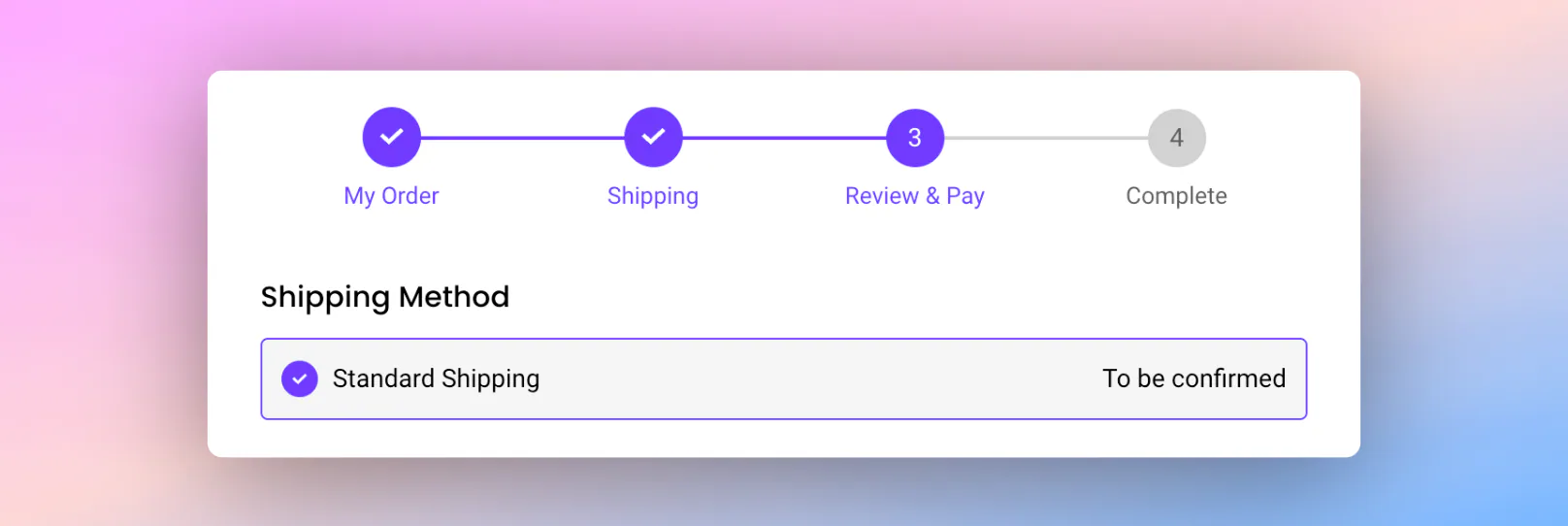 Custom shipping messages – Release archive