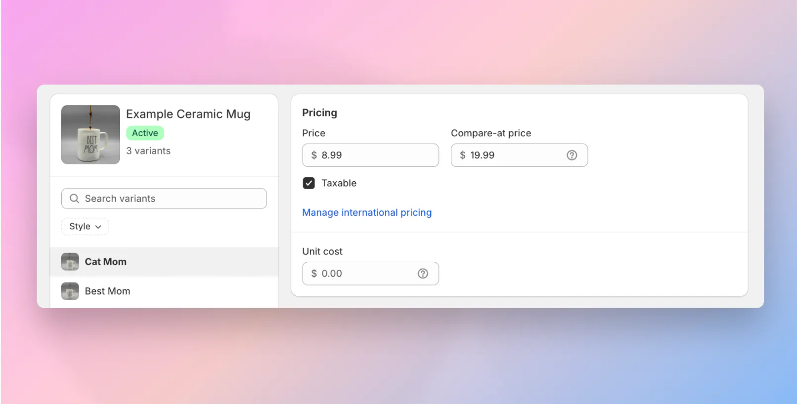 Line Item Tax Support – What's new