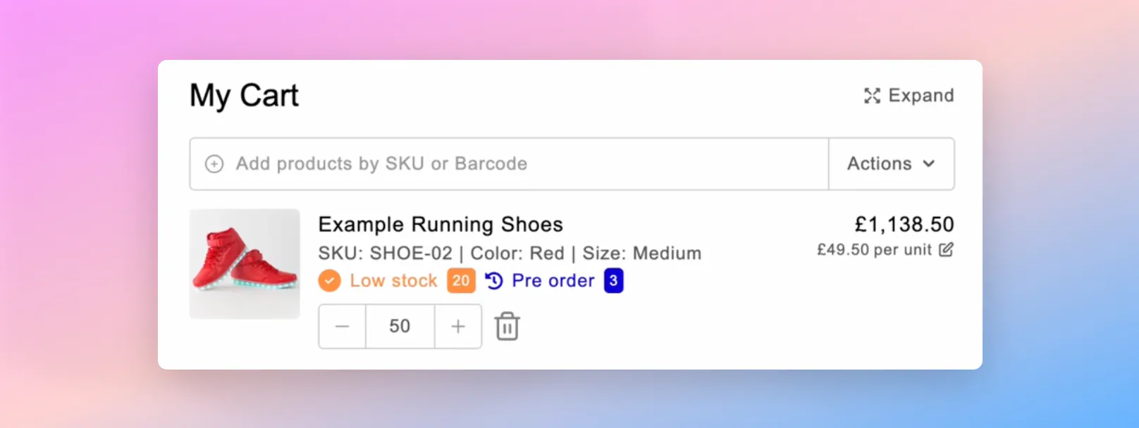 Pre-orders and stock display – What's new