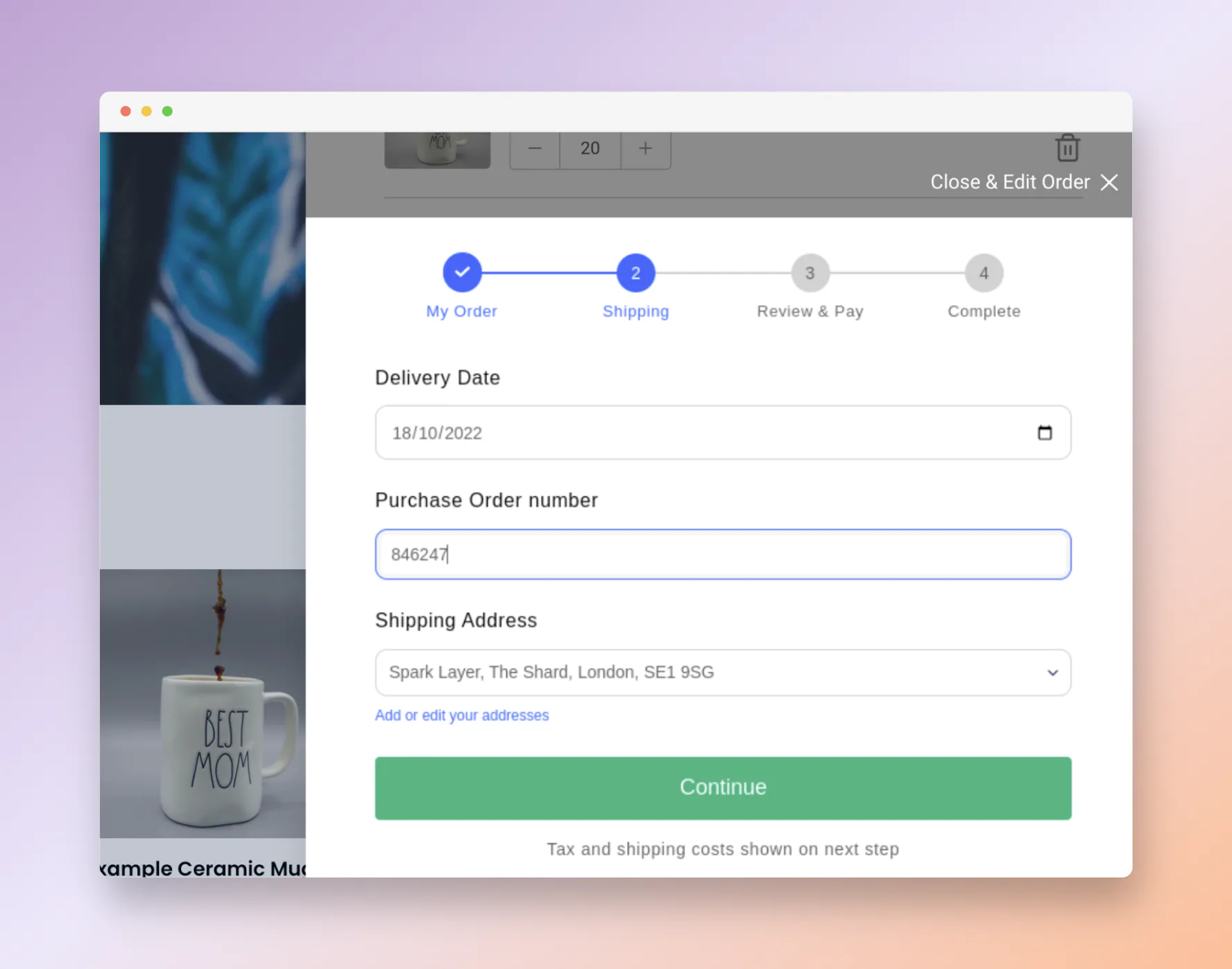 Custom Fields during the checkout – Release archive