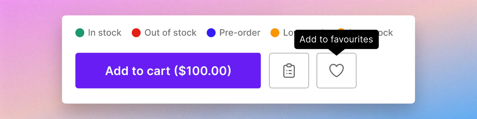 Add to Favourites – What's new