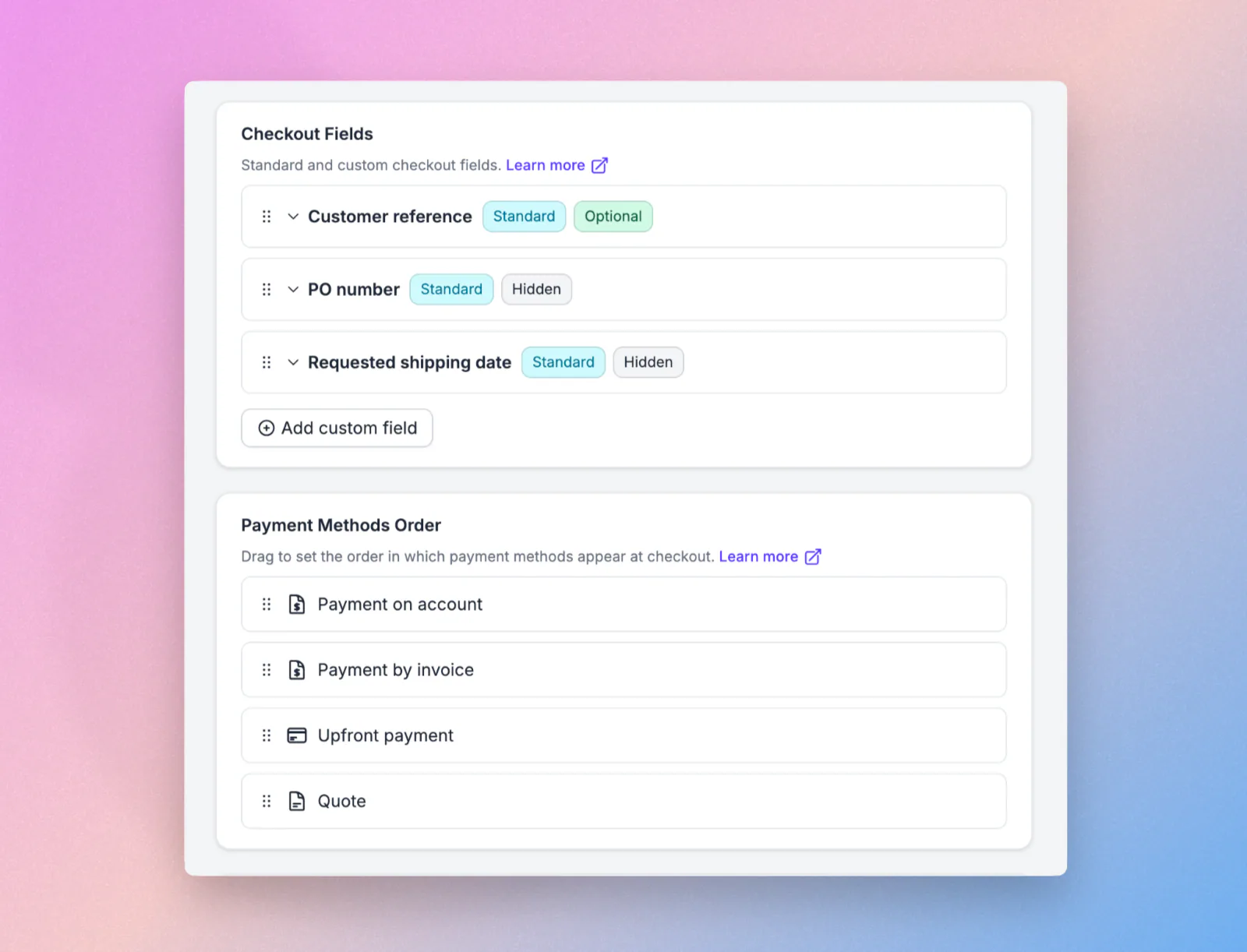 Configure SparkLayer from the Dashboard - no code required – What's new